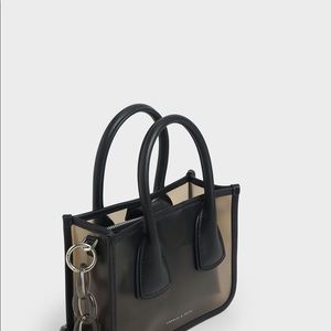 See through handbag